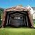 KING BIRD 10' x 20' Heavy Duty Anti-Snow Carport for SUV, Full-Size Truck and Boat, Storage Car Canopy Car Tent Outdoor Instant Garage Boat Shelter with Reinforced Ground Bars-Brown