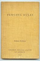 Amateur Fencers League of America Fencing Rules B003VZXKLM Book Cover