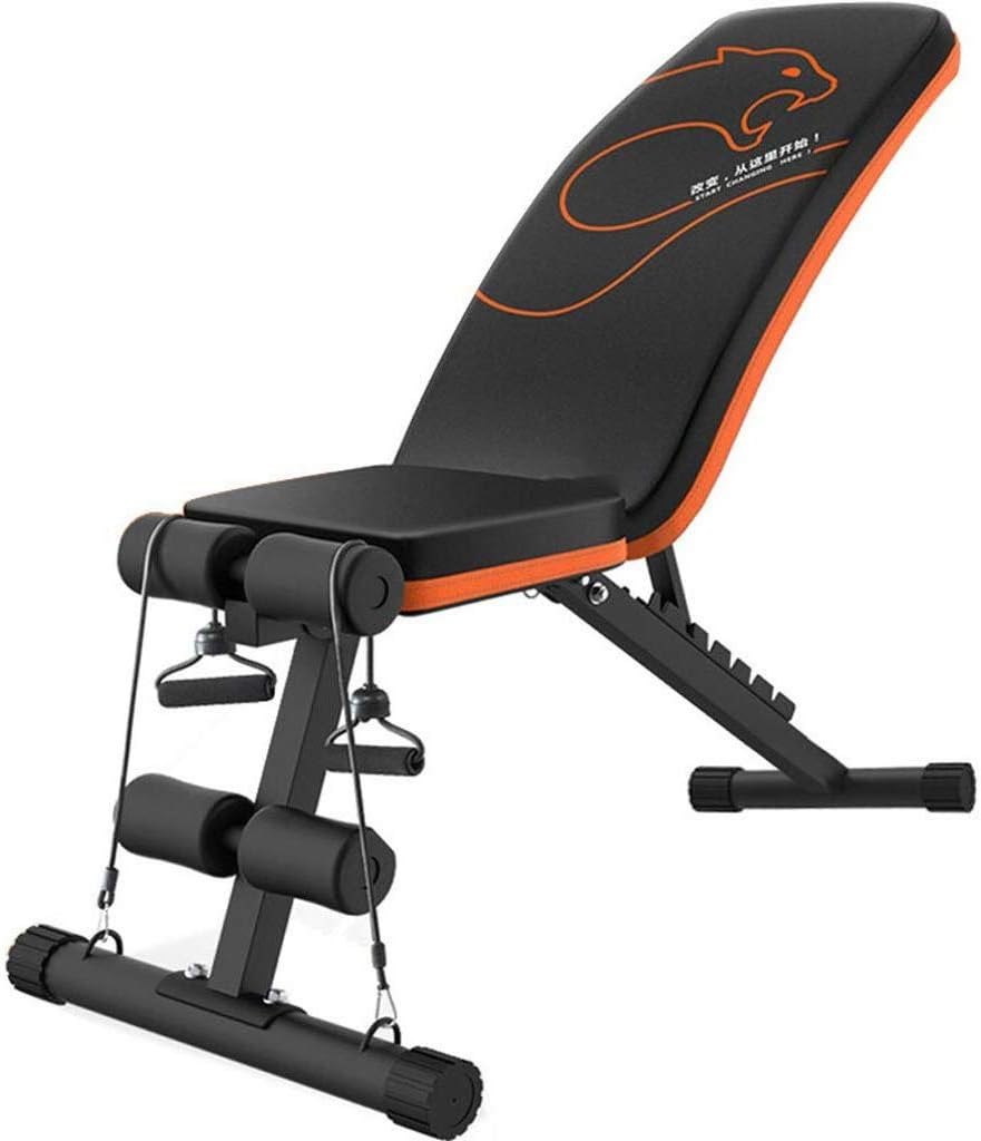 Standard Weight Bench with Leg Developer Multifunctional Workout Station for Home Gym Weightlifting and Strength Training