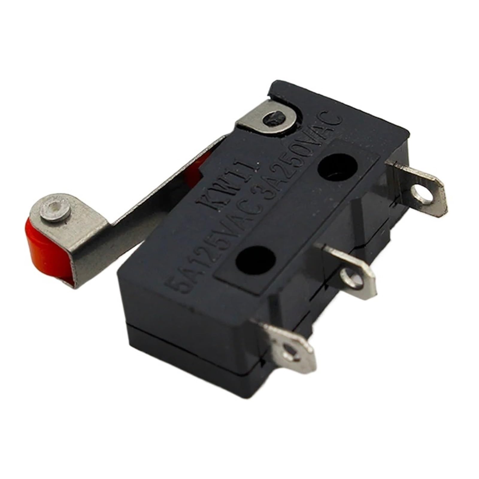 Interrupteur fin de course PCB KW 5A roller lever arm limit switch NC NO microswitch, lot de 10 - 4