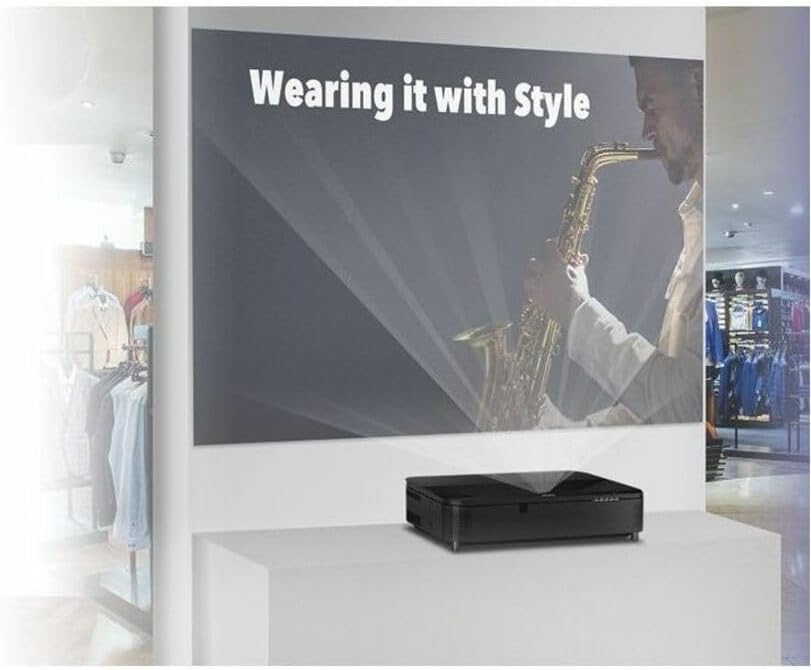 Epson PowerLite 815E Short Throw 3LCD Projector - 16:9 - Wall Mountable - Black - High Dynamic Range (HDR) - 1920 x 1080 - Front - 1080p - 20000 Hour Normal Mode - 30000 Hour Economy Mode - Full HD -