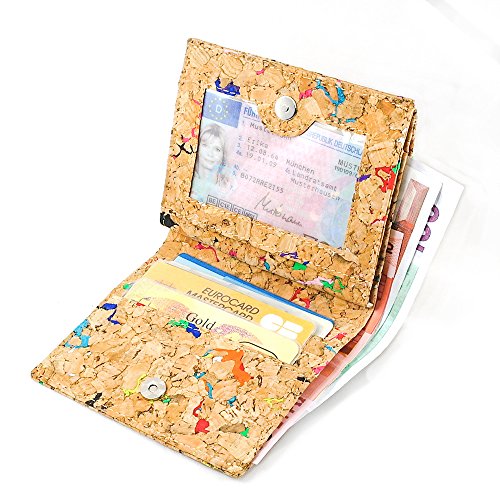 Portafoglio Portafoglio VEGAN Portafoglio carta di...