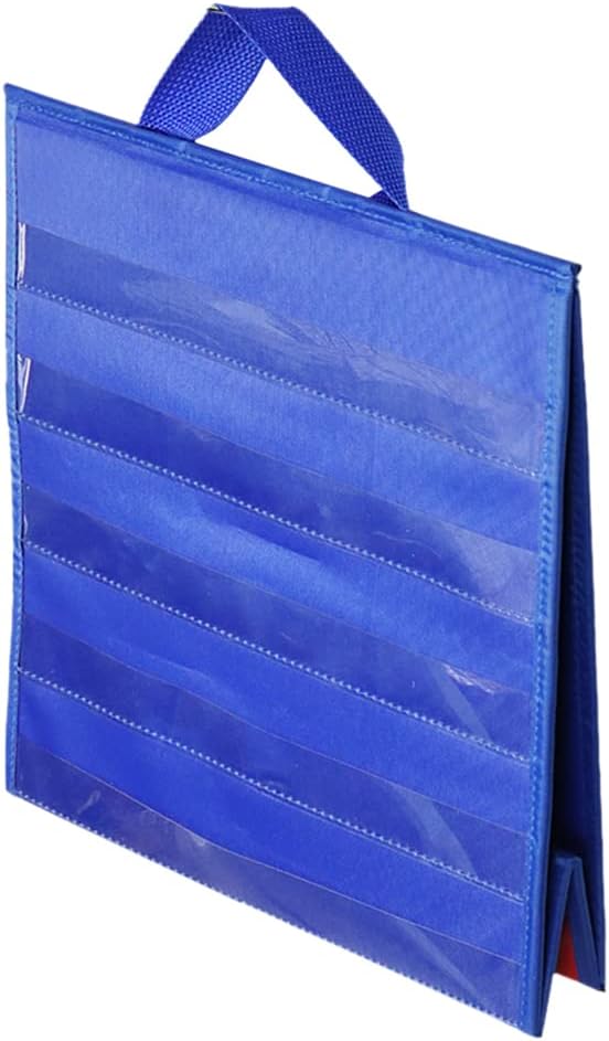 Tabletop Pocket Chart For Classroom Hangable Double Sided Pocket