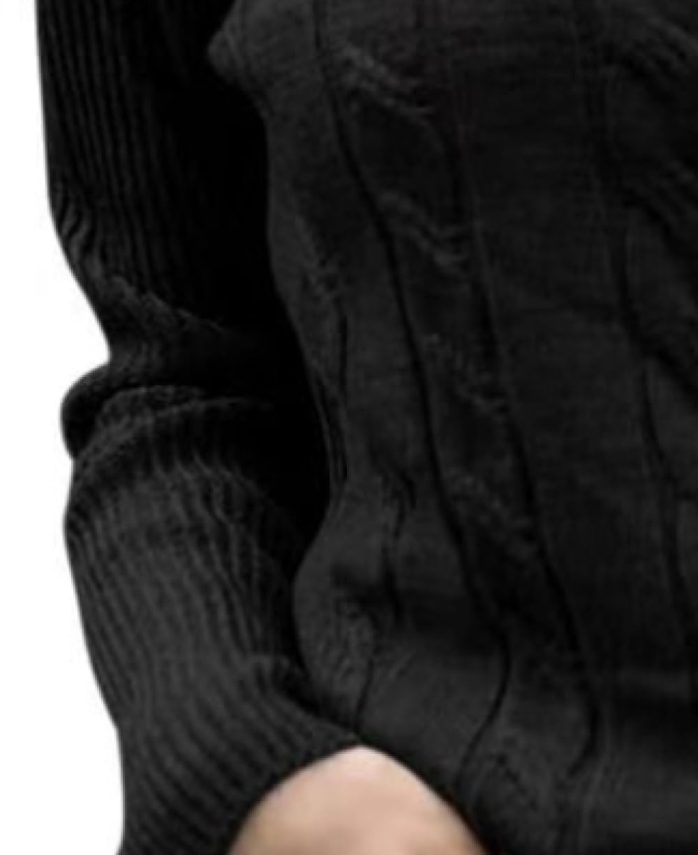 Damen Rollkragenpullover Winter Langarm Grobstrickpullover Eleganter Wollpullover Strickpullover Winter Rollkragenpullover Warme Tops Pullover Strickwaren