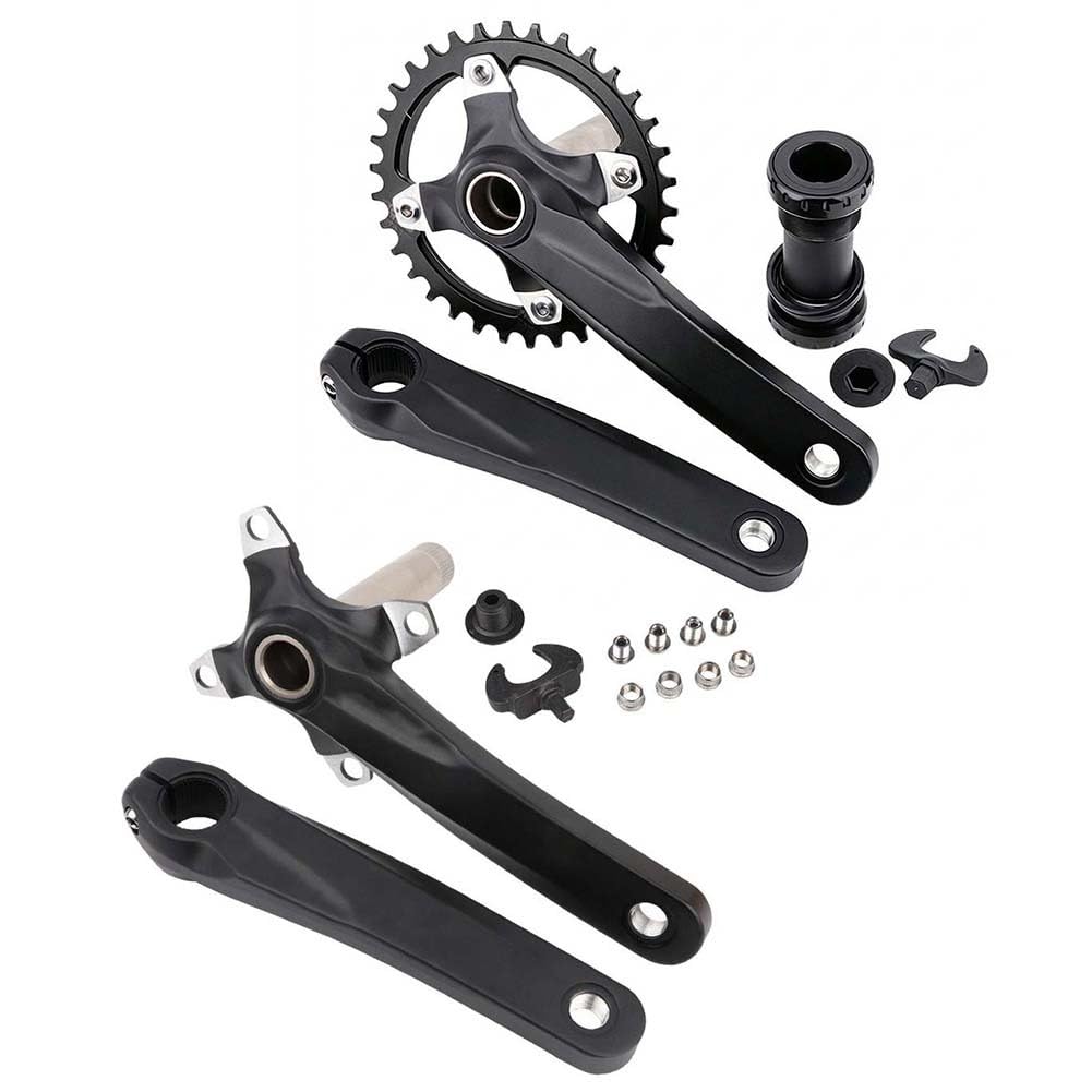 Juego de bielas de bicicleta de aleación de aluminio 104BCD
