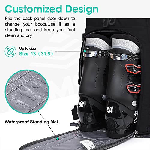 SEMSTY Ski Boot Bag 55L
