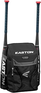 Easton Future Legend Backpack Equipment Bag for Baseball Softball T-Ball Rec Travel - Durable Youth Gear Organizer
