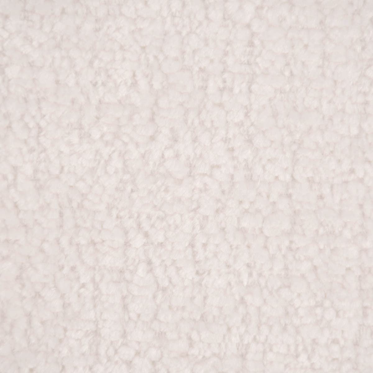 SCHÖNER LEBEN. Tissu d'ameublement - Rideau chauffant acoustique Soft Teddy Deluxe - Blanc cassé - Largeur : 1,45 m