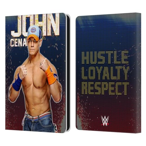 Étui cuir Amazon Kindle Paperwhite 6 WWE John Cena anti-choc avec fentes porte-cartes