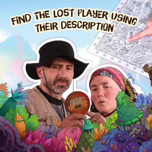 Lost! in The Woods de Alley Cat Games | Juego Cooperativo Rápido para Familias y Niños | 2–8 Jugadores | Aventura de Búsqueda de 15 Minutos | Desafíos de Comunicación y Tema de Bosque Fantástico miniatura 2