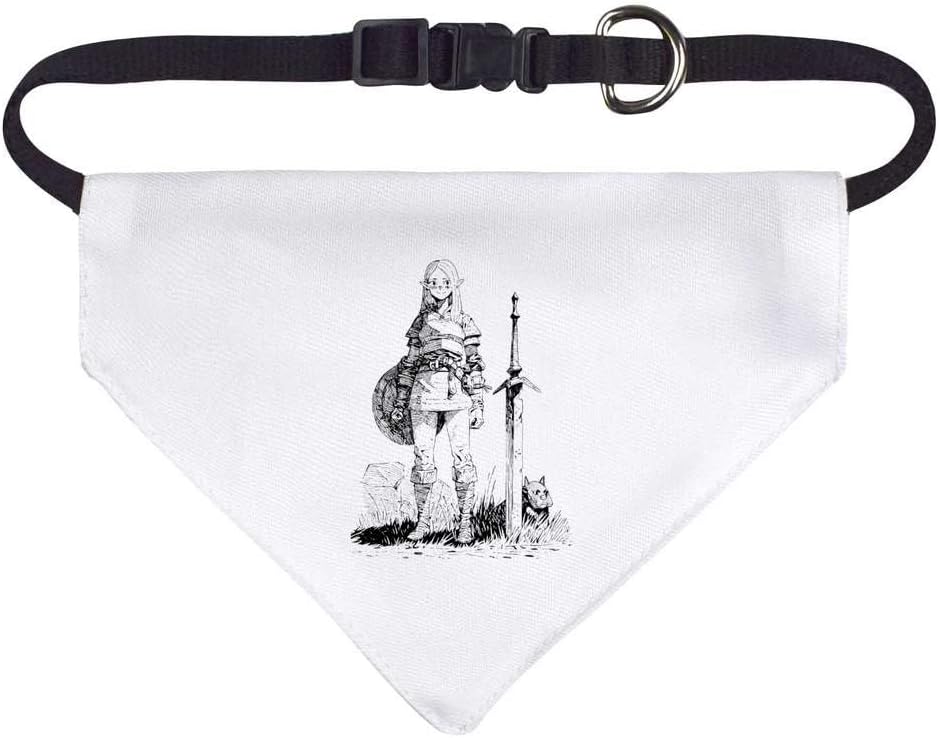 Small 'Vigilant Sentinel' Dog/Cat/Pet Bandana (PD00049391)