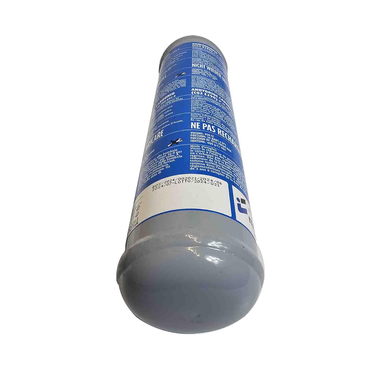 Termohidráulica RV® 5 cilindros CO2 desechables 600 gr. E290 para agua con gas