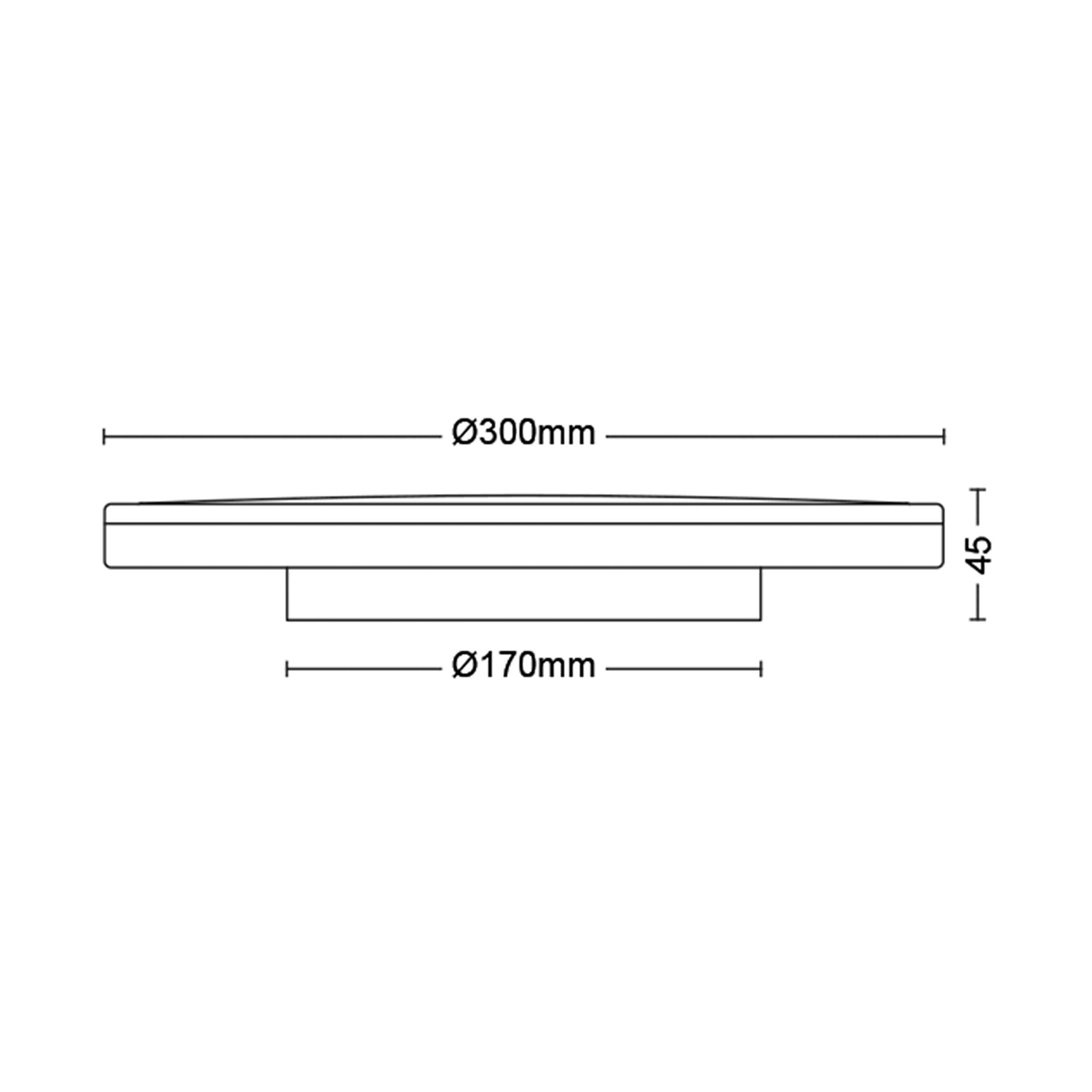 Philips LED Lampa sufitowa Ozziet CL570 18W, 2700 K, biała, 2 strefy światła, 3 różne ustawienia