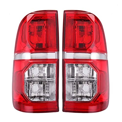 YSA ASF Faro Trasero Lámpara De Freno De Luz Trasera Roja Izquierda/derecha LH/RH Para Toyota Para Hilux 2005-2015, Lámpara De Marcha Atrás, Accesorios De Coche(Pair)