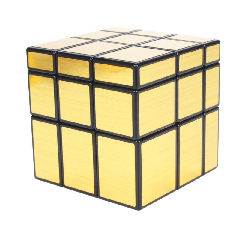 Amazon.com: Cuberspeed Qiyi 3x3 Mirror Golden Magic Cube Mirror