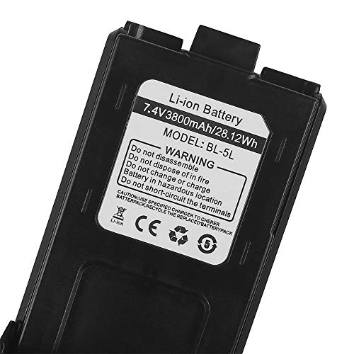 BaoFeng BL-5 7.4V 3800mAh vervangende accu voor Baofeng UV-5R/UV-5R Plus/UV-5RTP/RD-5R/BF-F8HP/BF-F9/ BF-F9 radio… - Image 5