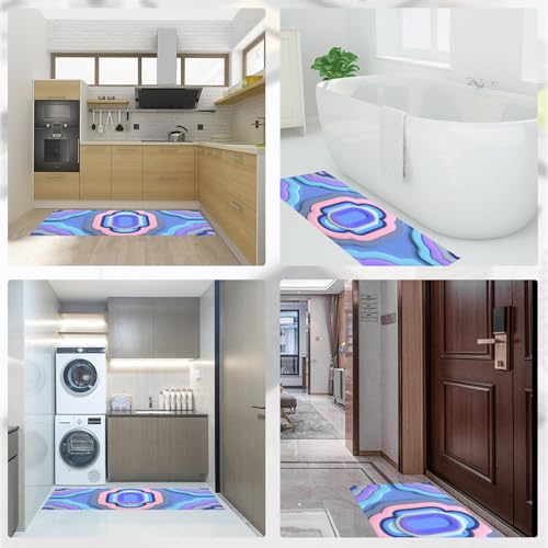Alfombras de cocina lavables de 50x150cm para suelos limpios libres de salpicaduras 7