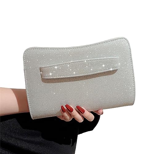 Sac bandoulière à paillettes pour femmes avec chaîne amovible