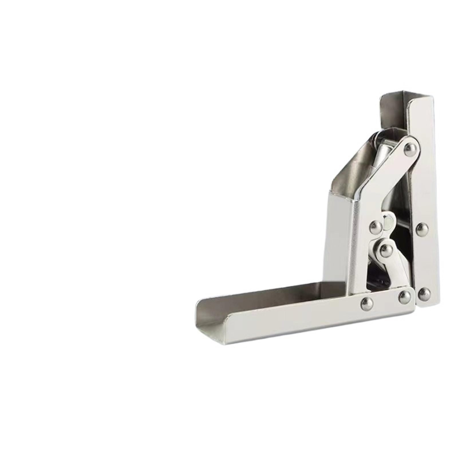 2pcs Cold Steel 90 Degree Folding Hidden Table Holder Hinge