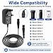 12V Charger for Braun Shaver Series 1 3 5 7 9 Replacement 3 Pin Charging Cable UK Plug for Braun Beard Trimmer Silk Epil 5 7 9 Models 3040S 5544 5409 7220 5377