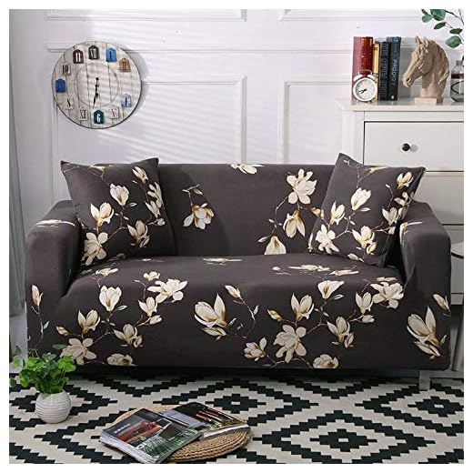 ASCV Elastiskt sofföverdrag stretch moderna överdrag sofföverdrag för vardagsrum stol sofföverdrag möbelöverdrag A5 3-sits