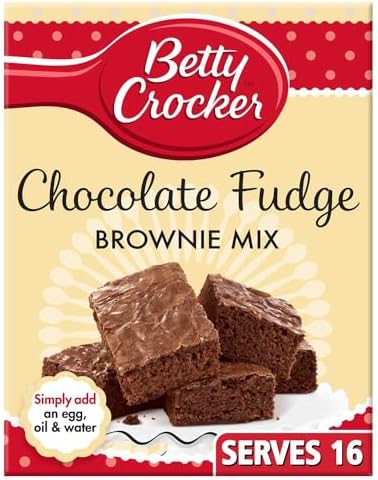Betty Crocker Chocolate Fudge Brownie Mix, 415g