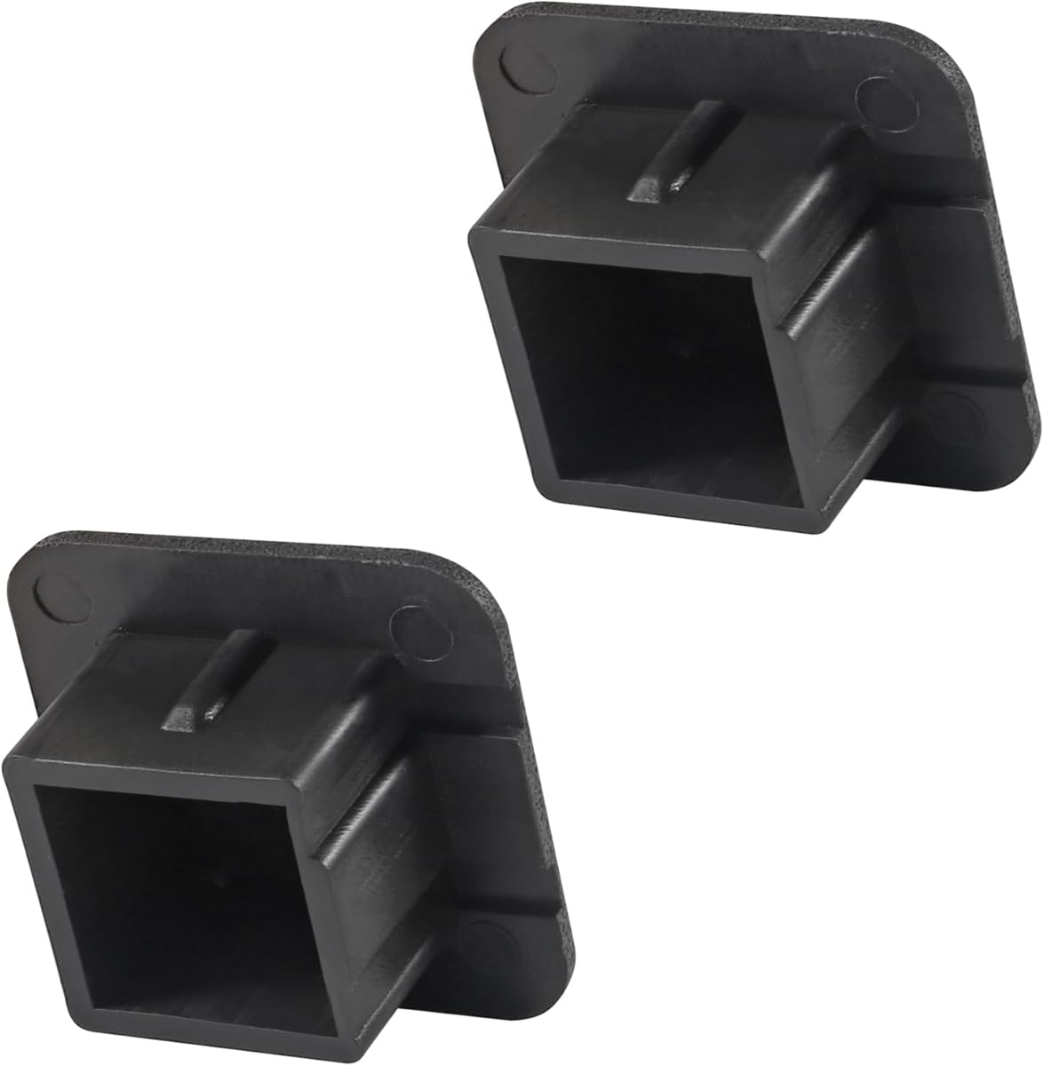 2 Pcs 2 in Hitch Cover Tube Cap 2" Universal Receiver Hitch Plug 2 inch Insert Hitch Receiver Cap Hitch Covers 2 inch Trailer Hitch Receiver Covers