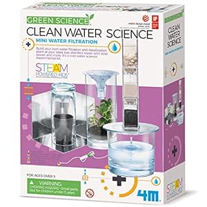 4M Clean Water Science – Climate Change, Global Warming, Lab – STEM Toys Educational Gift for Kids & Teens, Girls & Boys