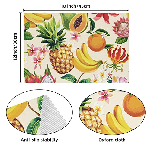 Sets de table antidérapants pour protéger votre table des plats - 5