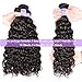Water Wave Bundles Human Hair 1 Bundles 26 Inch Water Wave Bundles 10A Brazilian 100% Unprocessed Virgin Human Hair Wet and Wavy Bundles Double Weft Water Curly Weave Natural Black