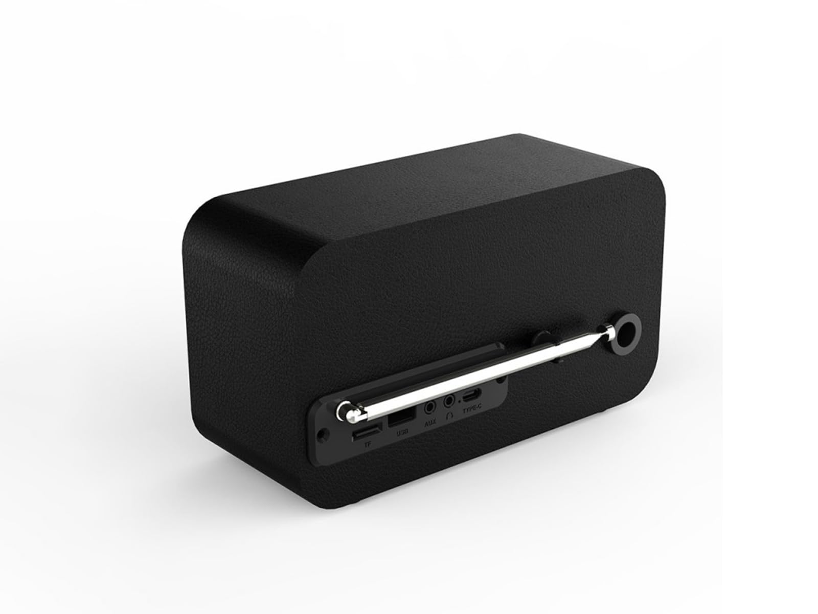 CGV | Bebop FM Noire – Radio Portable FM/Bluetooth 5.3/USB/Micro-SD/AUX
