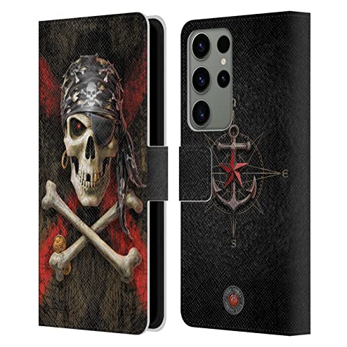 Carcasa Anne Stokes pirata cráneo para Samsung S23 Ultra ideal en viajes
