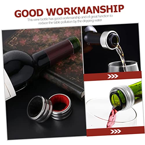 Filtre à vin colliers en acier inoxydable lavable et absorbant - 8