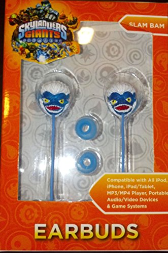 Activision 13773-SB Skylander Slam Bam Molded Earbuds (Discontinued by Manufacturer)