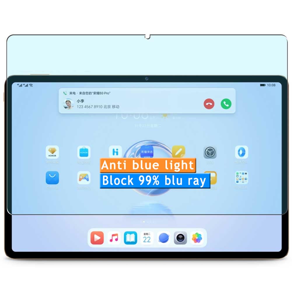 Vaxson Anti Blaulicht Schutzfolie Für DMOAO D11 11 Tablet - 2 Stück, Blasenfrei, Selbstheilend, 4H Härte