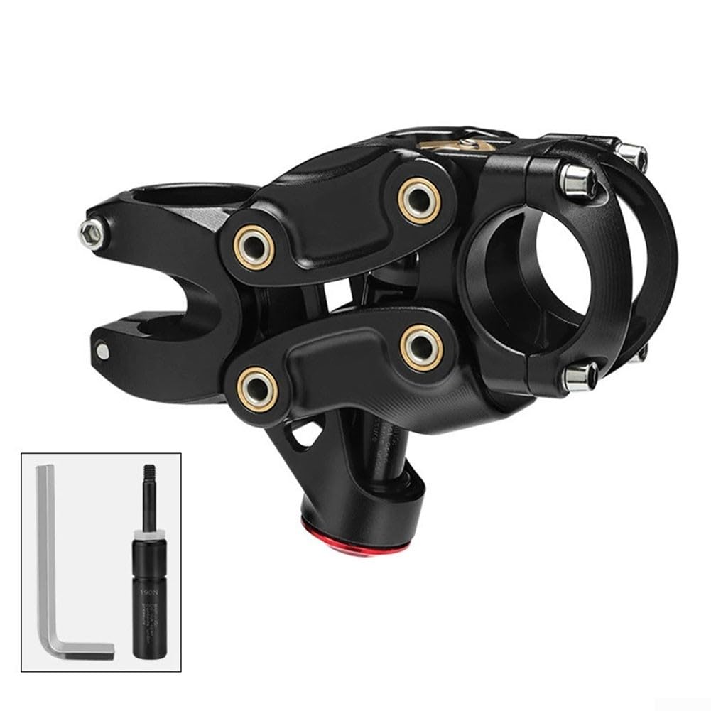 Honseadek Percha de desviador trasero, aleación CNC Alusmallum, para bicicleta de montaña Trinx V35Pro, color negro