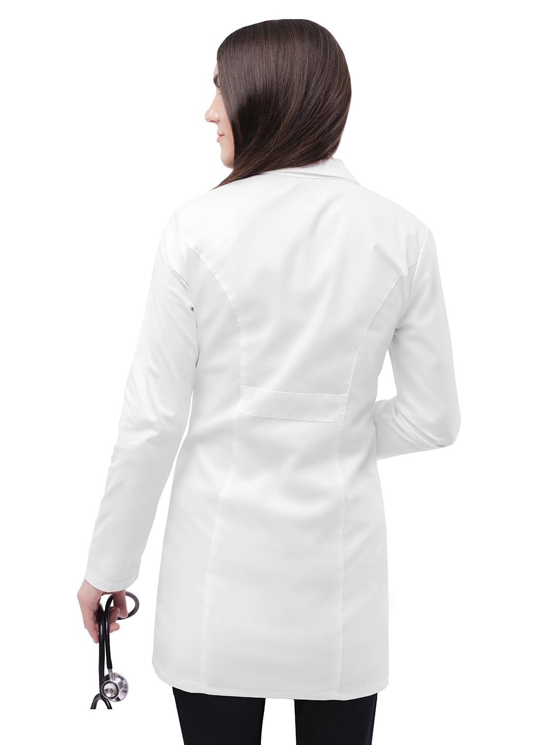 Adar Pop Bata de laboratorio para mujer - Bata de laboratorio stretch de 91.5 cm