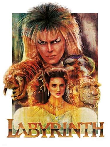 onthewall Labyrinth Poster Art Print 30x40cm
