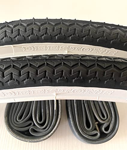 Generico 2 COPERTONI 26 X 1 3/8 (37-590) BIANCONERI +