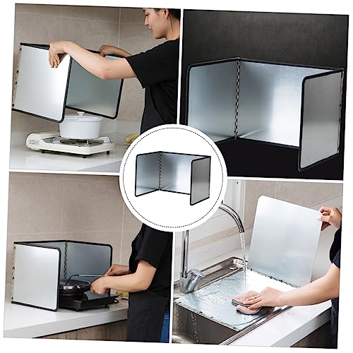 Déflecteur huile pour plaques de cuisson panneau isolant cuisine pratique - 4