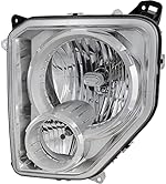 Evan Fischer Driver Side Headlight Compatible with 2008-2012 Jeep Liberty Partslink CH2502196