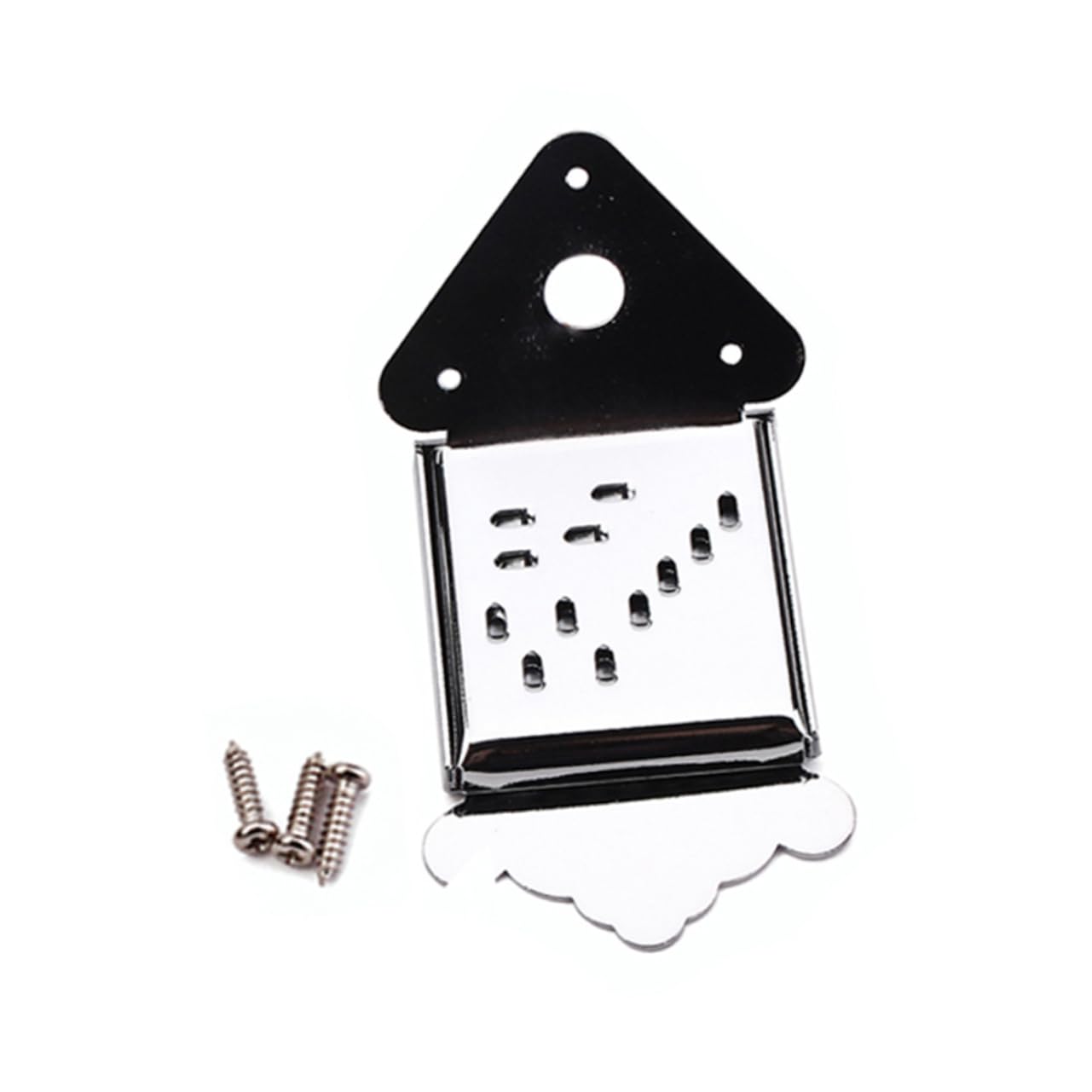 ifundom Triangle Mandolin Tailpiece Mandolin Parts Enhance Your Instrument's Appearance