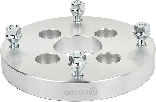 Miniatura 2 de Ineedup 2 adaptadores de rueda 4x4 a 4x156 de 64CB 4LUG 1 pulgada con pernos 10x1.25 compatibles con 1999-2002 para Diesel 455 2006-2017 para Raptor