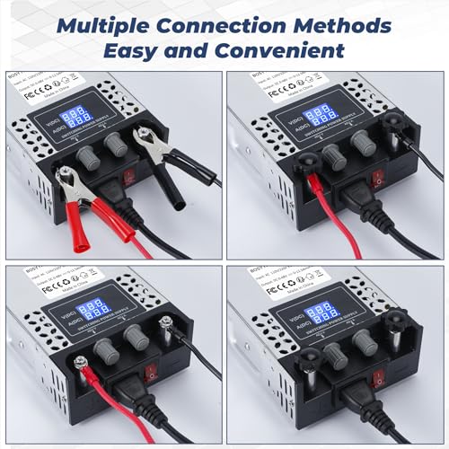AC to DC Converter 60V DC Power Supply Adjustable 0-60V 0-10A SMPS Max 600W Switching Power Supply for Led Strip, Motor Pump, CCTV, 3D Printer, Lab Computer4