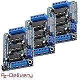 ✔️ 2 Anschlüsse für 5V Servomotoren mit Anbindung an den Arduino Timer zur ruckelfreien Steuerung
