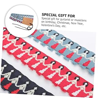 DIKACA Sangle De Guitare Ceinture De Guitare Folk Sangle D’Instrument Ceinture De Guitare Pour Cadeau Sangle De Ukulélé En Cuir Ceinture De Guitare Cutton Sangle De Basse Sangle De - Les Beatles, Paul McCartney, John Lennon, RIngo Starr, George Harrison DIKACA Sangle De Guitare Ceinture De Guitare Folk Sangle D'Instrument Ceinture De Guitare Pour Cadeau Sangle De Ukulélé En Cuir Ceinture De Guitare Cutton Sangle De Basse Sangle De – Image 2