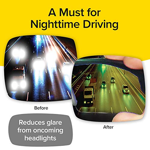 BattleVision Storm Glare-Reduction Glass by BulbHead,All Weather Conditions Day/Night,Optimize Light&Block Blue Rays,2 Pairs2