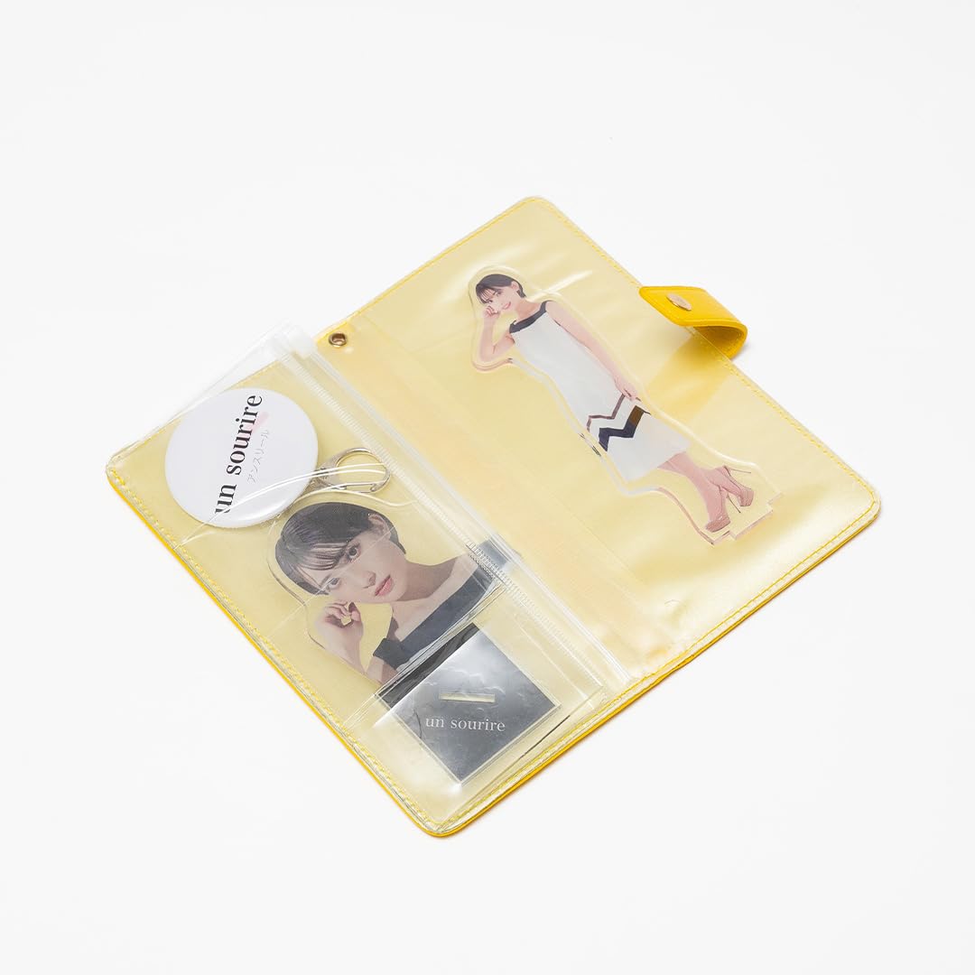 Amazon.co.jp: 【un sourire 】 itSnap 手帳型 アクスタポーチ アク