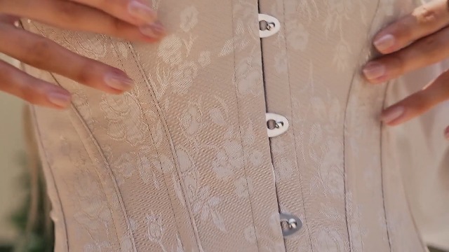 Jutrisujo Blue Corset Dress For Women Lace Pu Bustier Gothic Lingerie Plus Size Renaissance Costume XXS