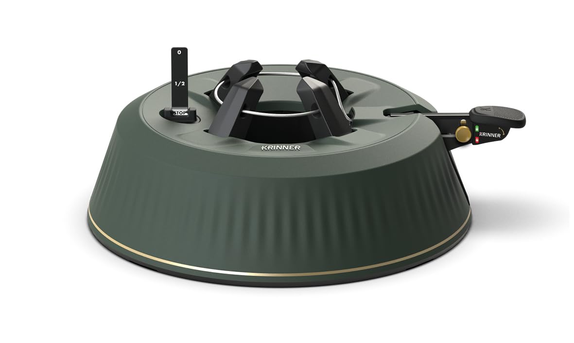 KRINNER® X-Series Christbaumständer X-240 Weihnachtsbaumständer NEU inkl. Fußpedal und 3,0 Liter Wassertank für Baumhöhe bis 2,4m Made IN Germany 94315